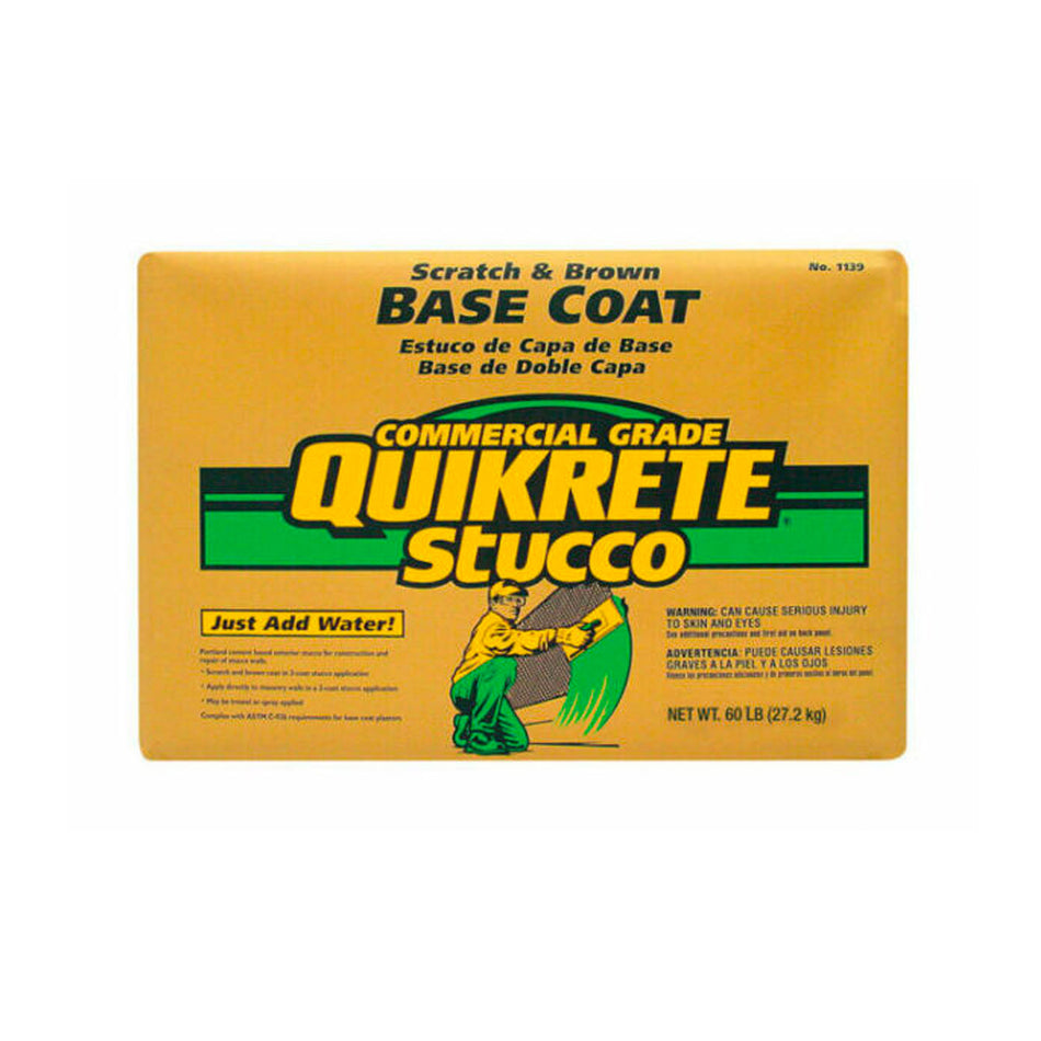 Quikrete Scratch and Brown Base Coat Stucco - 1139