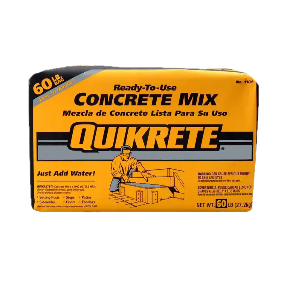 Quickrete Concrete Mix - 60 lb Bag - 1101