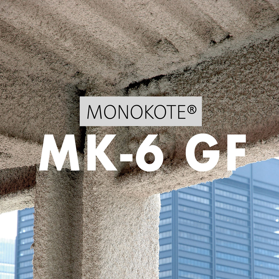MONOKOTE MK-6 GF Single Component, Spray Applied, Mill-Mixed Fire Resistive Plaster.