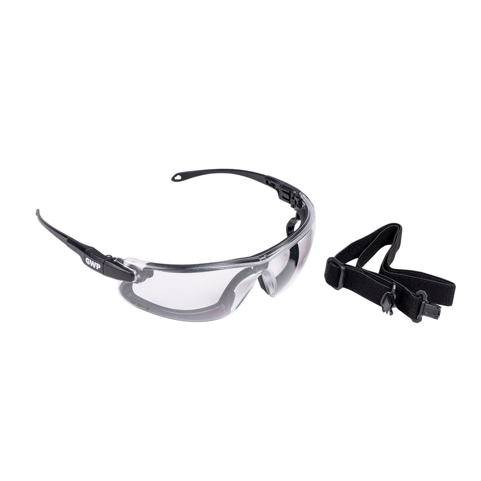 Spoggles - Safety Glasses & Safety Goggles Combined, Clear - SG6525CLEARA/F