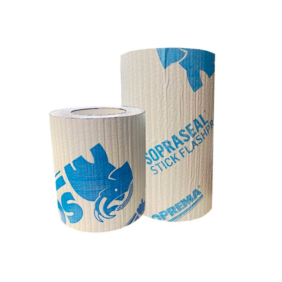 SOPRASEAL STICK FLASH PRO Air & Vapor Barrier Flashing Membrane - 9” x 75’
