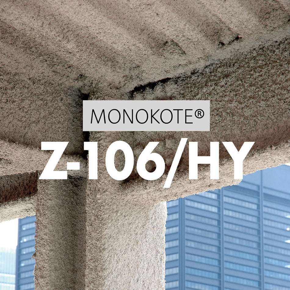MONOKOTE Z-106/HY Portland Cement Based Cementitious Fireproofing.