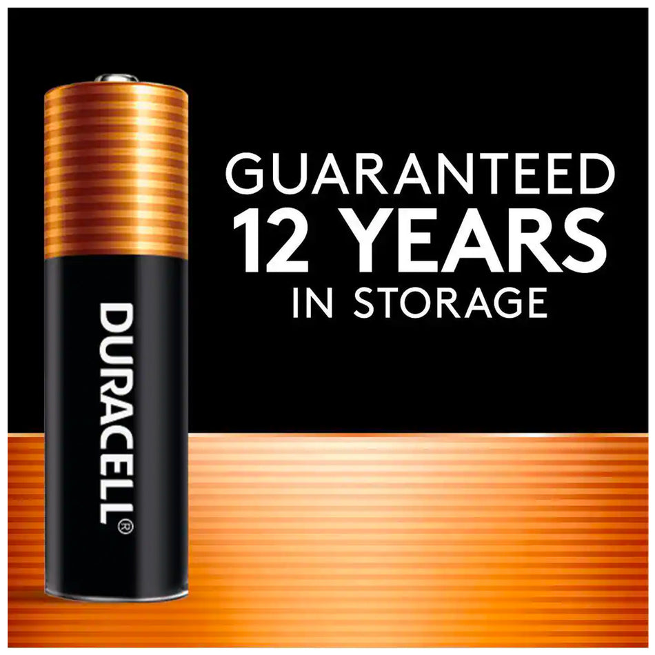 Duracell - 2 Coppertop AA Long-lasting Batteries - AA2
