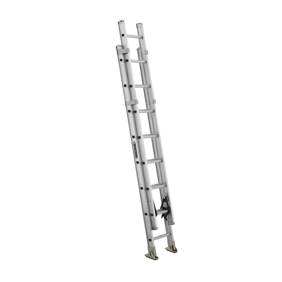 Louisville 16-Foot Aluminum Extension Ladder, 375-Pound Load Capacity - AE1216HD