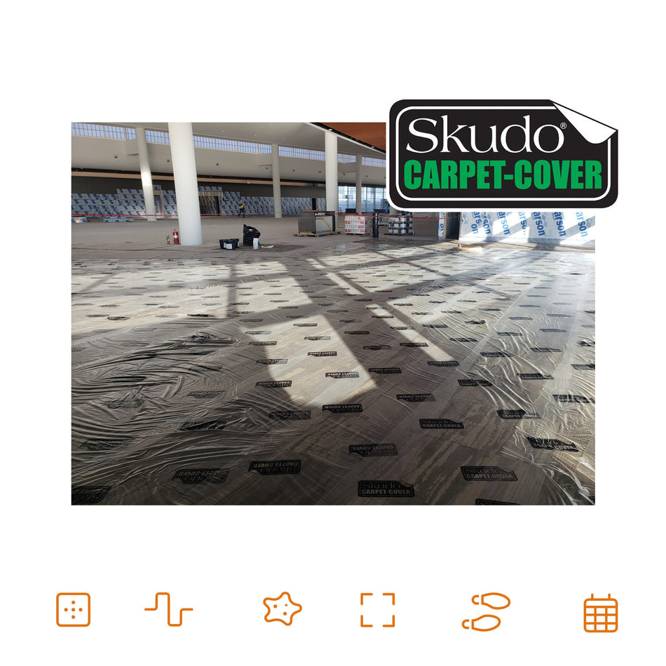 Skudo Carpet Cover - High Strength Commercial Grade, Strong & Durable Protection