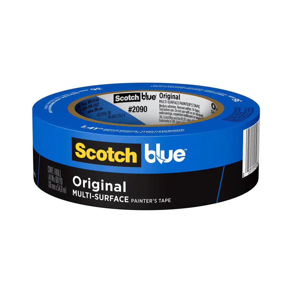 3M ScotchBlue Original Multi-Surface Painter's Tape 2090 - 1.41 in. x 60 yds
