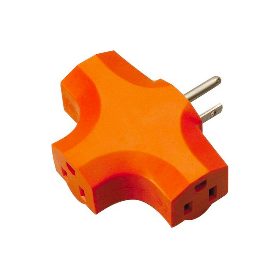 Coleman Cable 3-Outlet Wall Plug Adapter - 9906