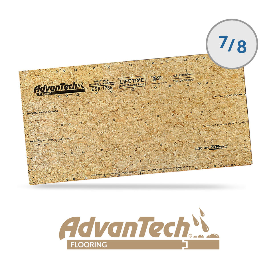 Advantech Flooring Panel - 7/8 in. x 4 ft. x 8 ft.