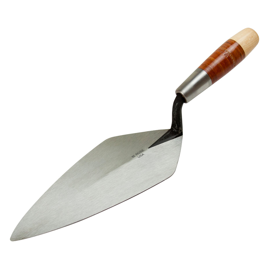 Kraft 11 in.  Limber Narrow London Brick Trowel with Leather Handle - RO316-11L