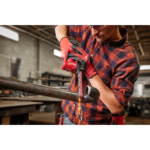New From Milwaukee - M12 FUEL 1/2” X 18” Bandfile is the first cordless bandfile that delivers pneumatic performance, size, and features for professional automotive, industrial, and metalworking users. T