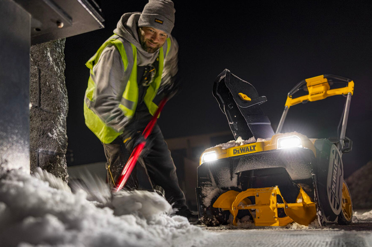 Dewalt's 60V MAX Single-Stage Snow Blower