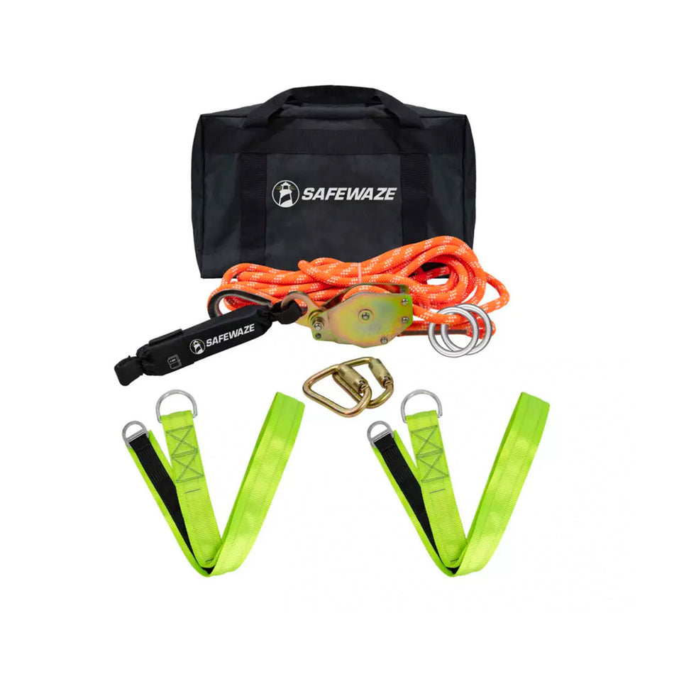 Safewaze 30' Kernmantle Rope HLL: Cross Arm Straps - 019-8004