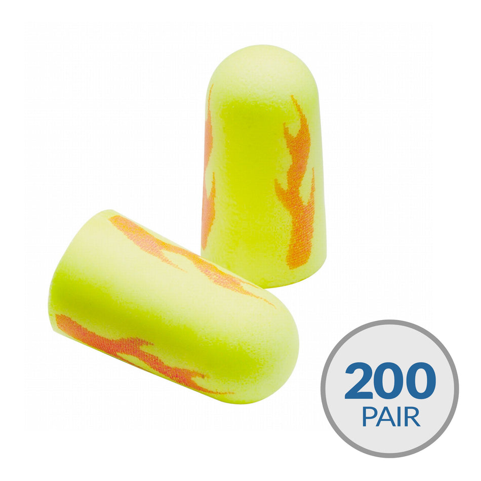 3M E-A-R Polyurethane Foam Express 33 dB Earplugs (Uncorded) 200 Pair - 312-1252