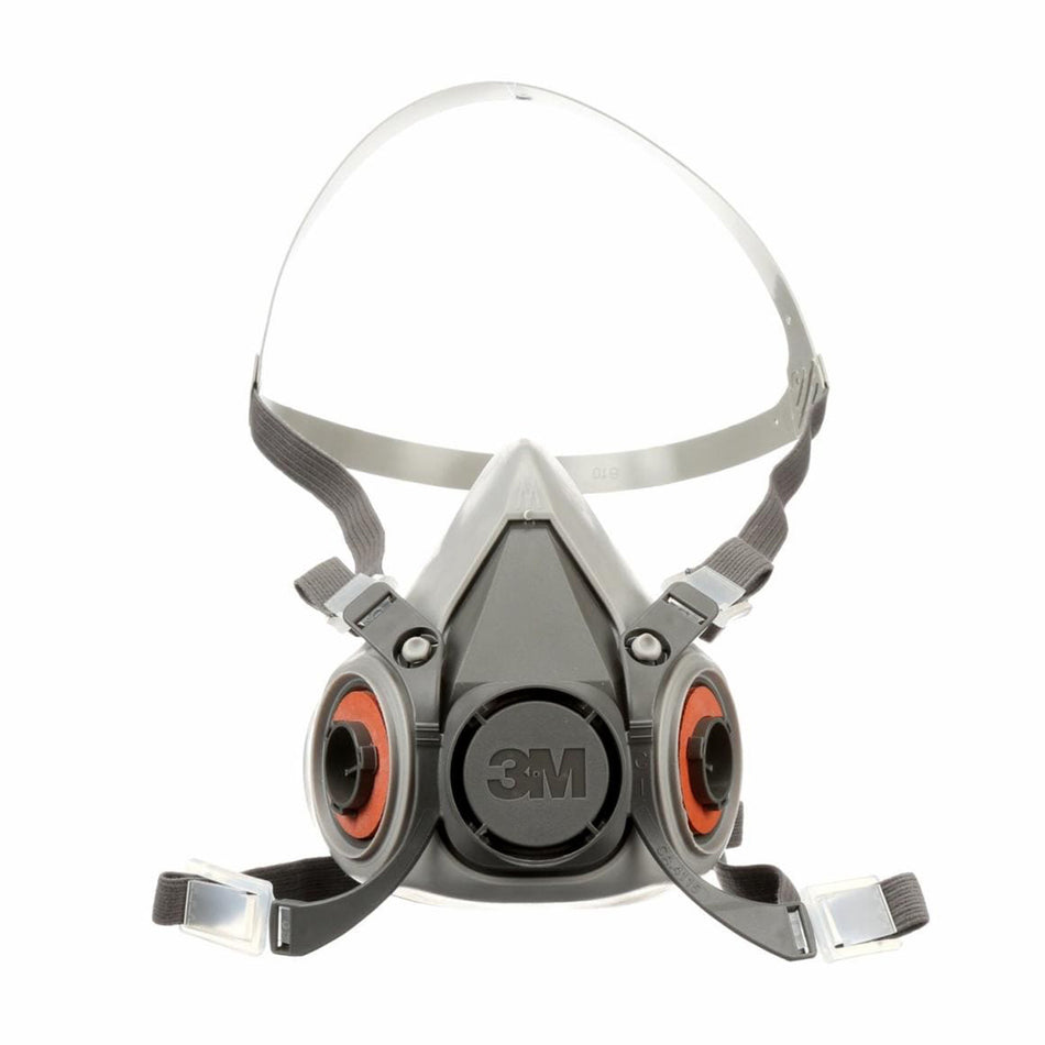 3M Half Face Respirator 6000 Series (Gray) Medium