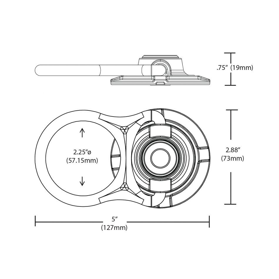 Palmer Safety Anchor Mega Swivel - A5000Mega