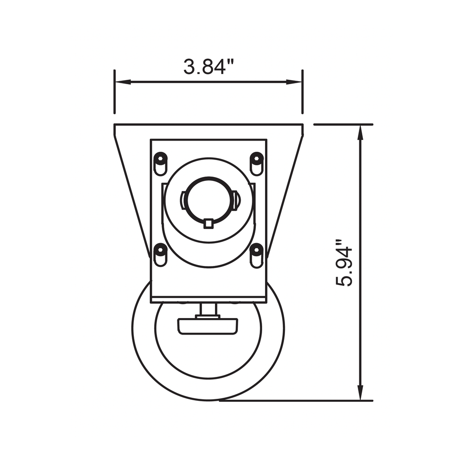 Palmer Safety Beam Anchor Trolley - A00007