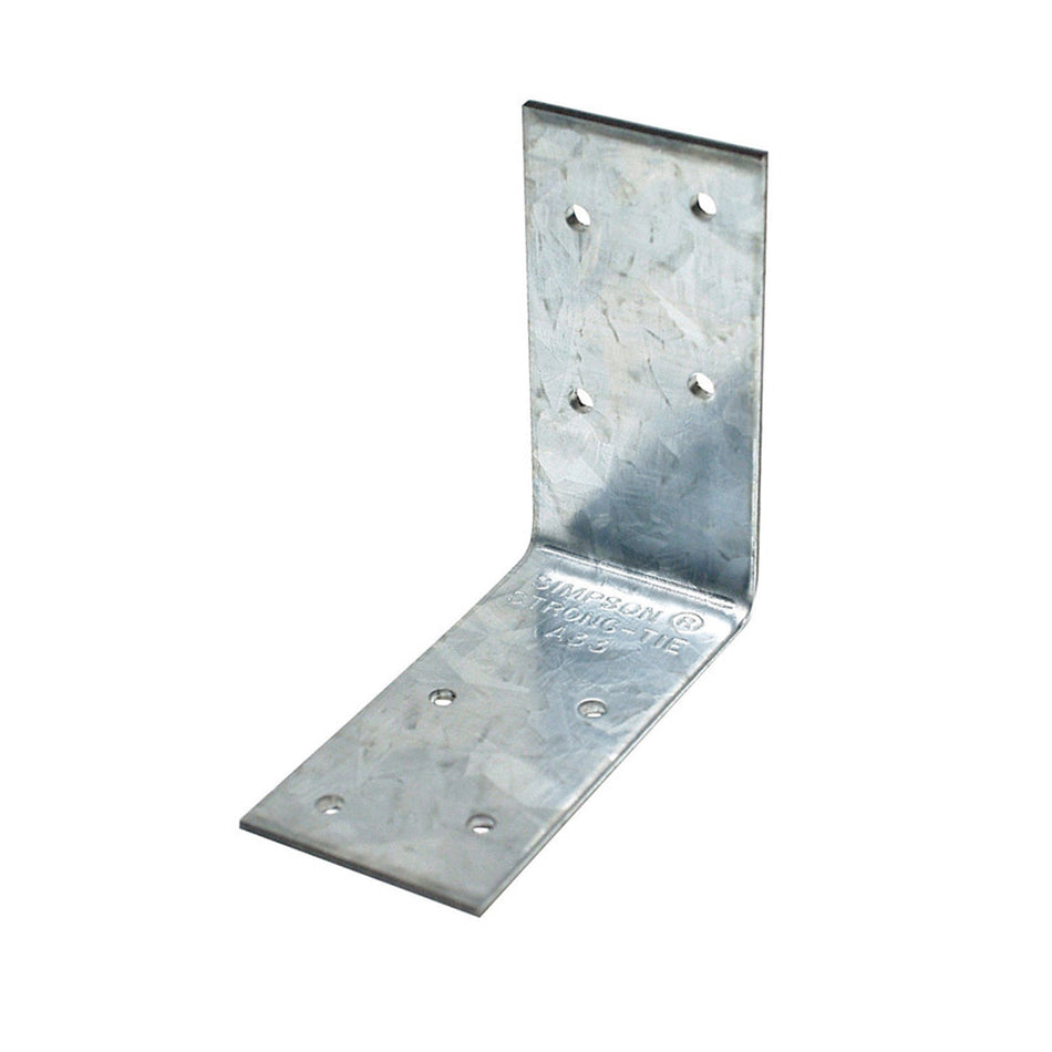 Simpson Strong-Tie 3 in. W X 1.5 in. L Galvanized Steel Angle - A33