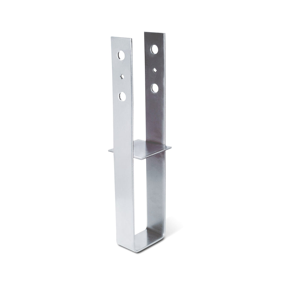 Simpson Strong-Tie 16.69 in. H X 3.94 in. W 7 Ga. Galvanized Steel Column Base - CB44