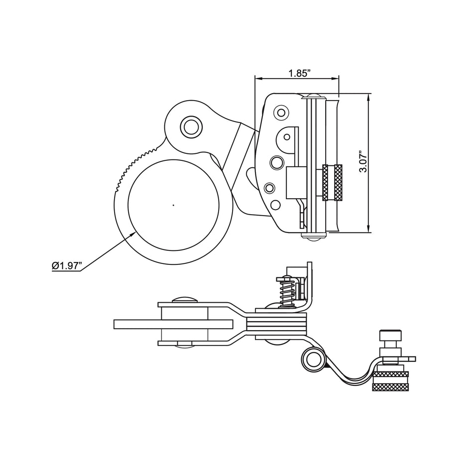 Palmer Safety Rope Grab 5/8 in. Diameter - C0850