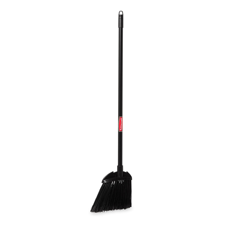 Rubbermaid Executive Series Lobby Broom, Vinyl Handle, Black - FG637400BLA