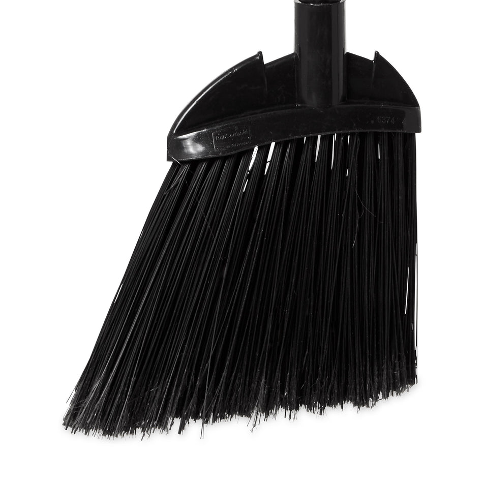 Rubbermaid Executive Series Lobby Broom, Vinyl Handle, Black - FG637400BLA