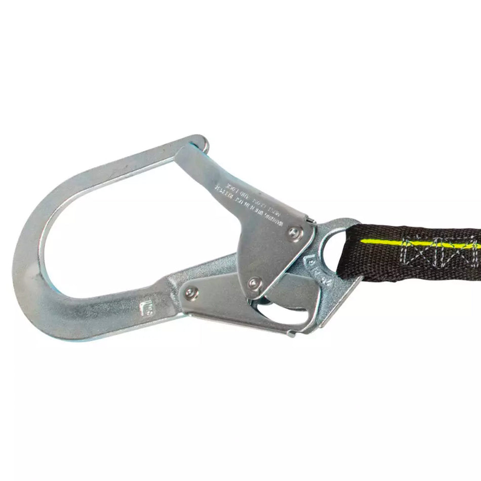 Safewaze PRO 6 ft. Internal Energy Absorbing Lanyard: Rebar Hook - FS585