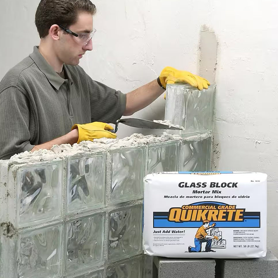Quikrete Glass Block Mortar - 50 lb Bag - 1610