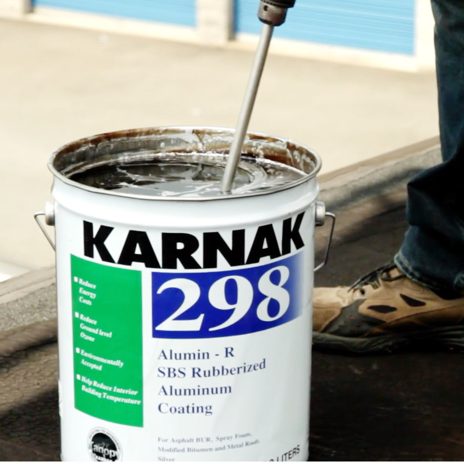 Karnak 298 Alumin-R SBS Rubberized Aluminum Coating (Various Sizes)