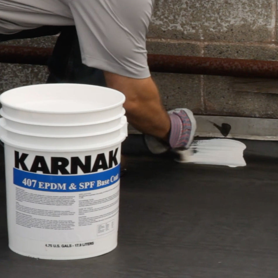 Karnak 407 EPDM & SPF Base Coat (Various Sizes)