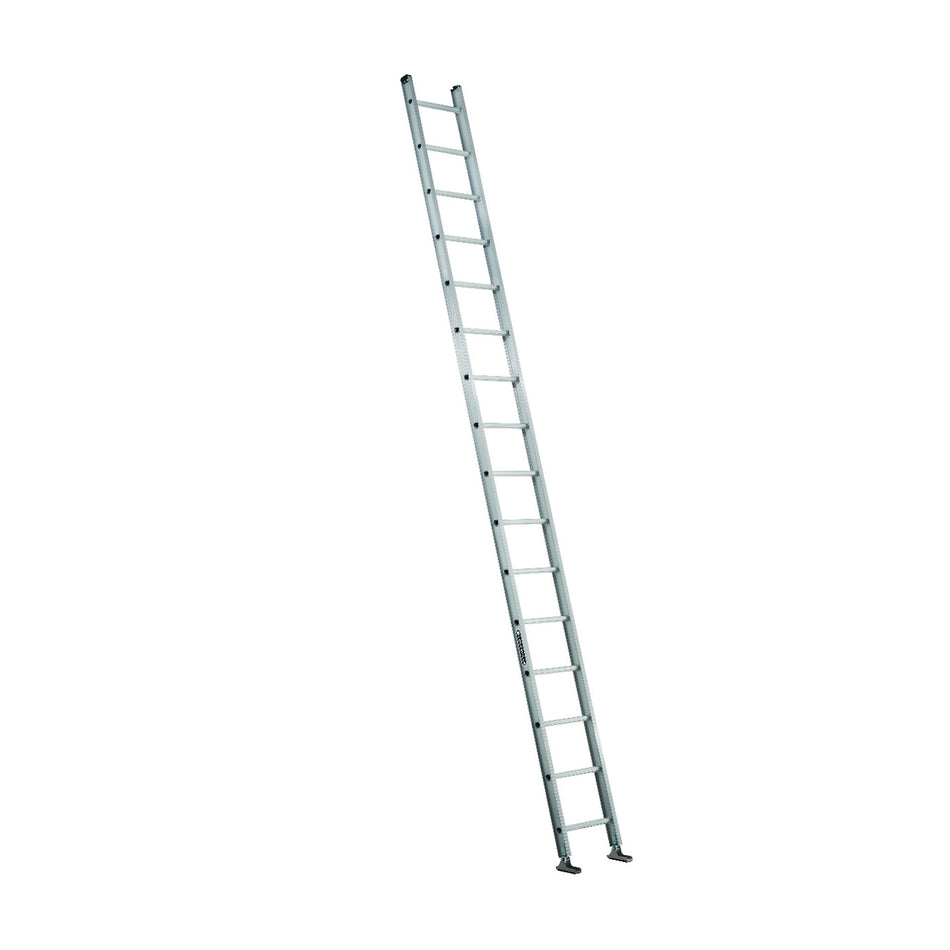 Louisville 16-Foot Aluminum Single Extension Ladder 300-Pound Load - AE2116