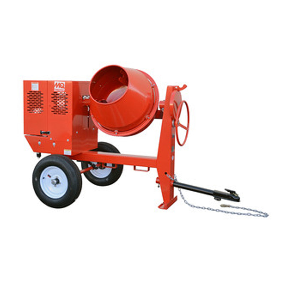 Multiquip Steel-Drum Concrete Mixer 6 cf. Concrete, Honda GX240 - MC64SH8