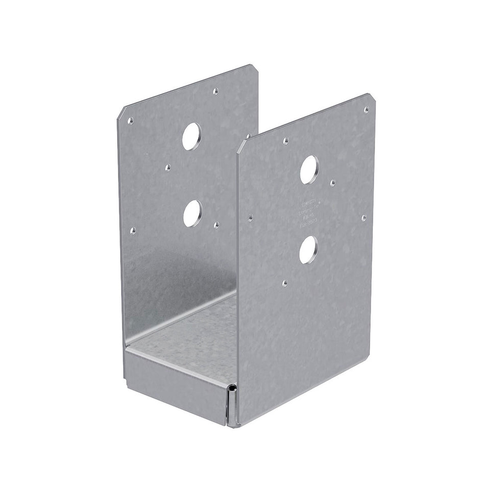 Simpson Strong-Tie ZMAX 7 in. H X 3.56 in. W 12 Ga. Galvanized Steel Adjustable Post Base - ABU46Z