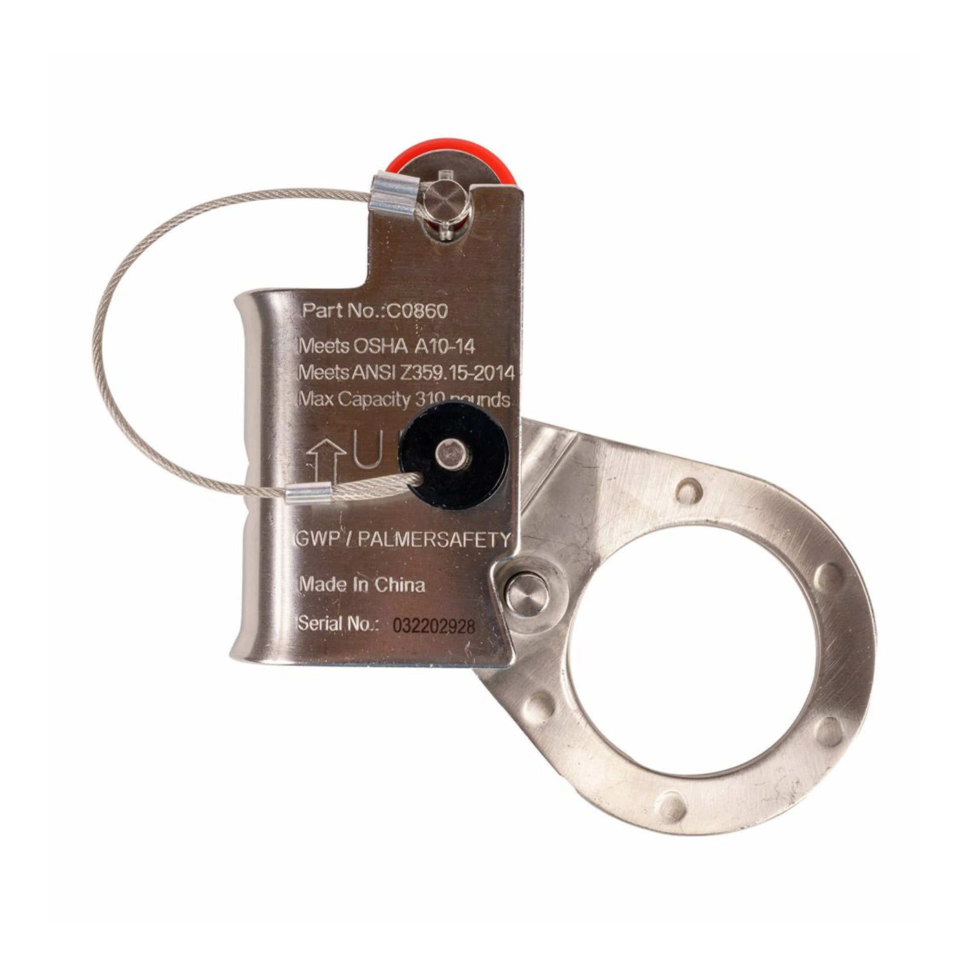 Palmer Safety Rope Grab For 5/8 in. And 3/4 in. Diameter Rope - C0860 ...