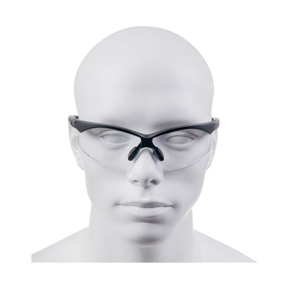 Rival Safety Glasses With Convenient Neck Cord, Clear - SGRIVALCLEARH/C