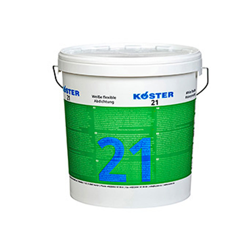 Koster 21 - 2 Component, Solvent-Free, Liquid Applied, Elastic & Crack Bridging Material - W 210 020