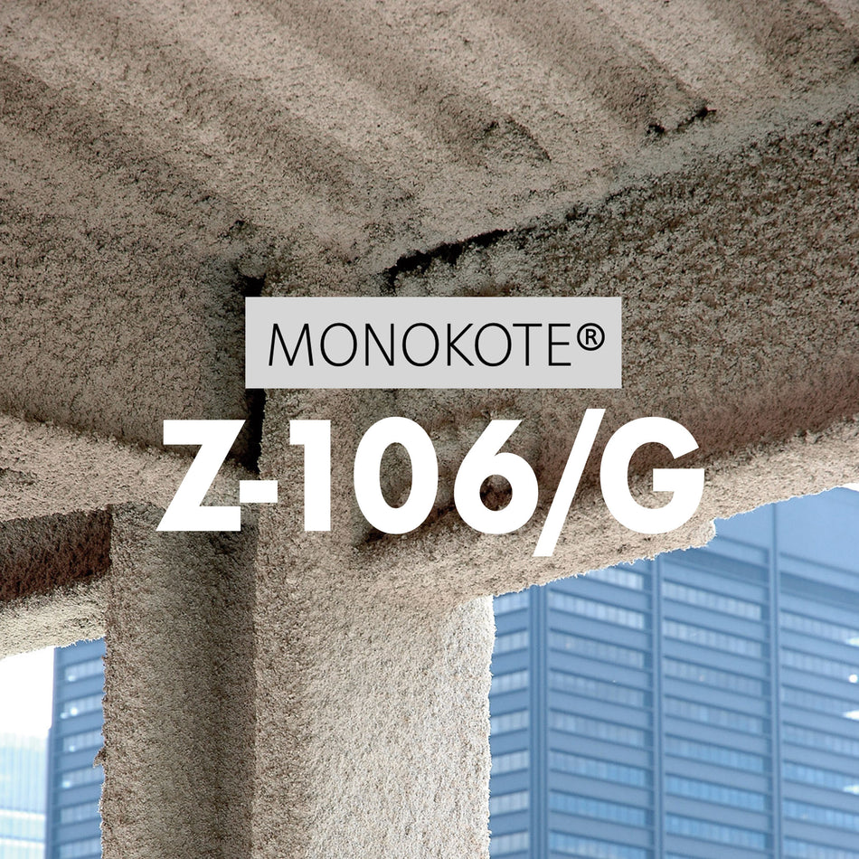 MONOKOTE Z-106/G Gypsum Based Cementitious Fireproofing.