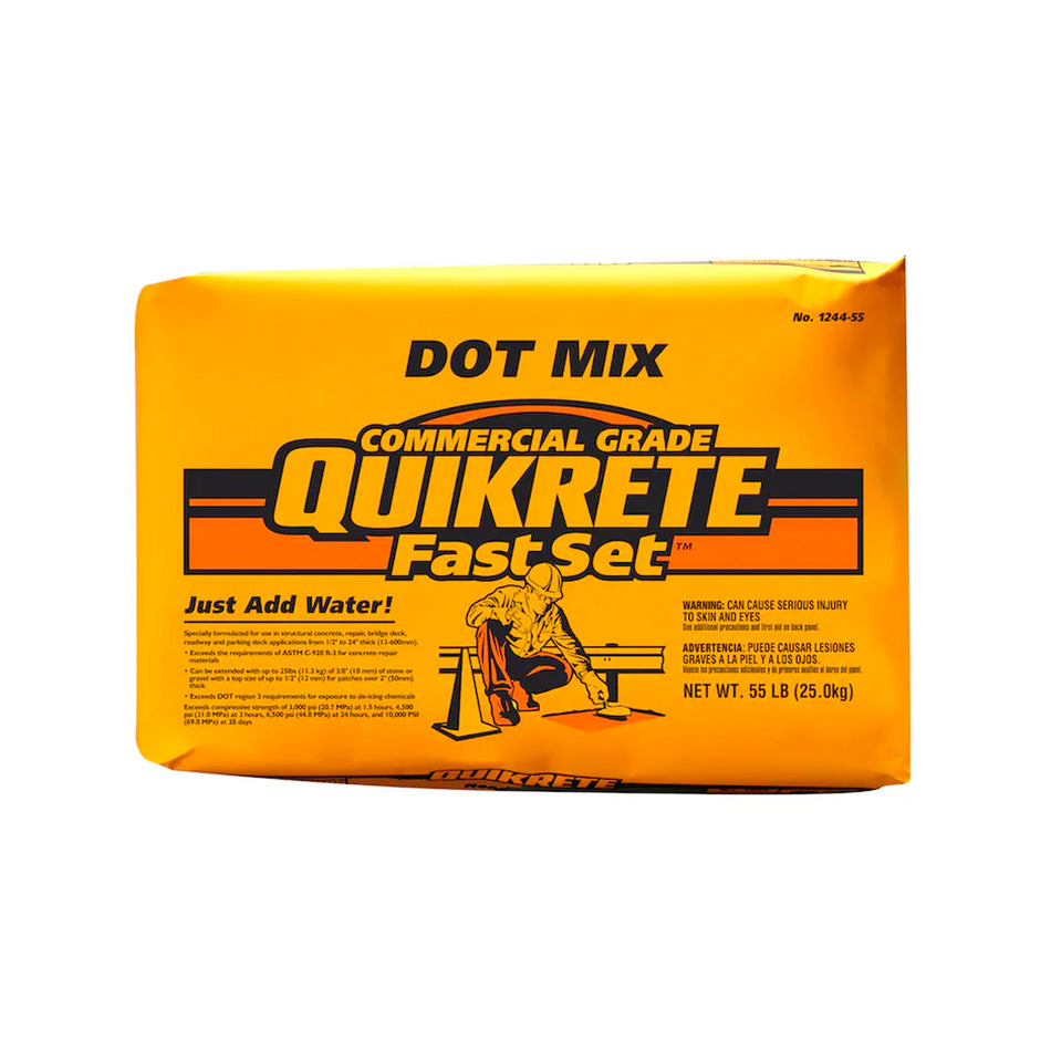 Quikrete FastSet DOT Mix - 55 lb Bag - 1244-56