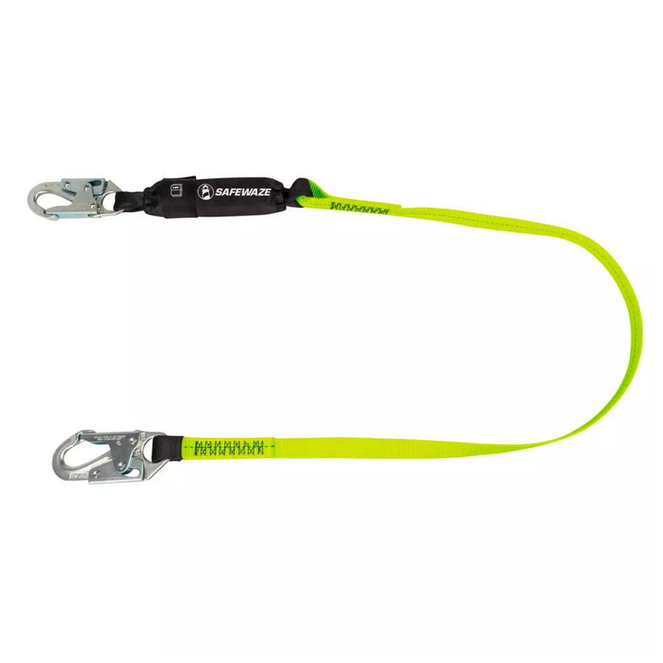 Safewaze PRO 6 ft. Energy Absorbing Lanyard: Snap Hook - FS560