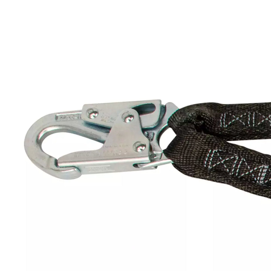 Safewaze PRO 6 ft. Internal Energy Absorbing Lanyard: Dual Leg, Snap Hooks - FS581