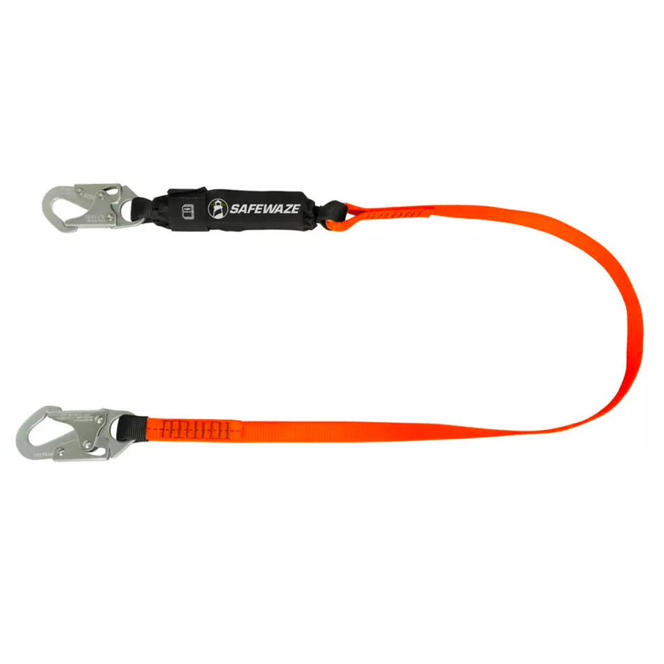 Safewaze V-Line 6 ft. Energy Absorbing Lanyard: Snap Hook - FS88560-E