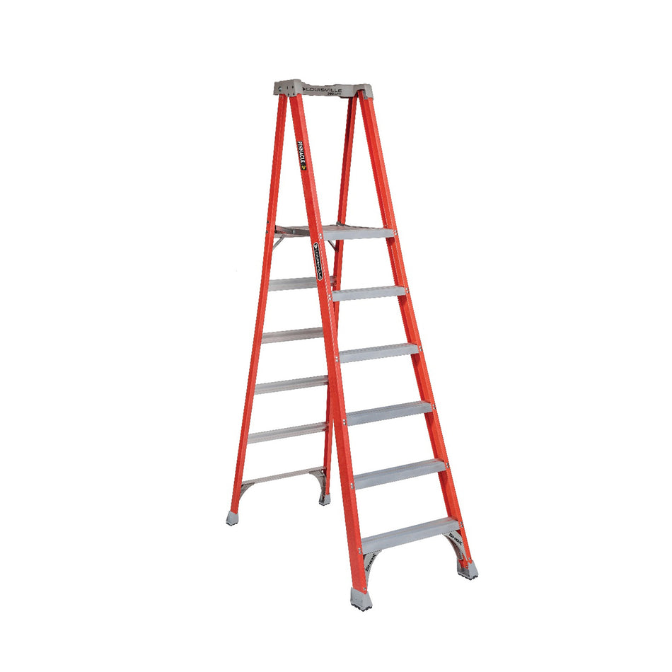 Louisville 6-Foot Fiberglass Pinnacle Pro Platform Ladder, 300-Pound Load - FXP1706