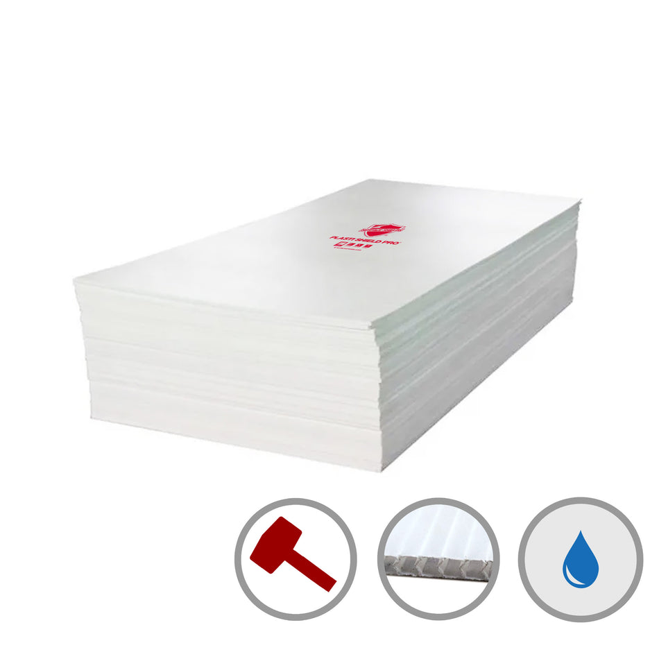 Plasti Shield PRO - Ultra Heavy-DutyCorrugated Sheets - 44 in. x 93 in.