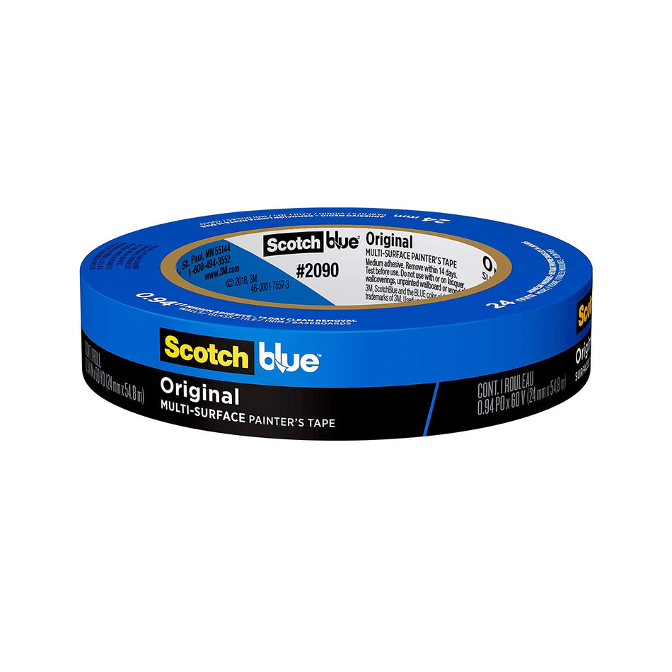 3M ScotchBlue Original Multi-Surface Painter's Tape 2090 - 0.94 in. x 60 yds