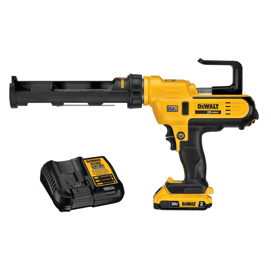 Dewalt 20V MAX 10oz/300ml Adhesive Gun Kit - DCE560D1