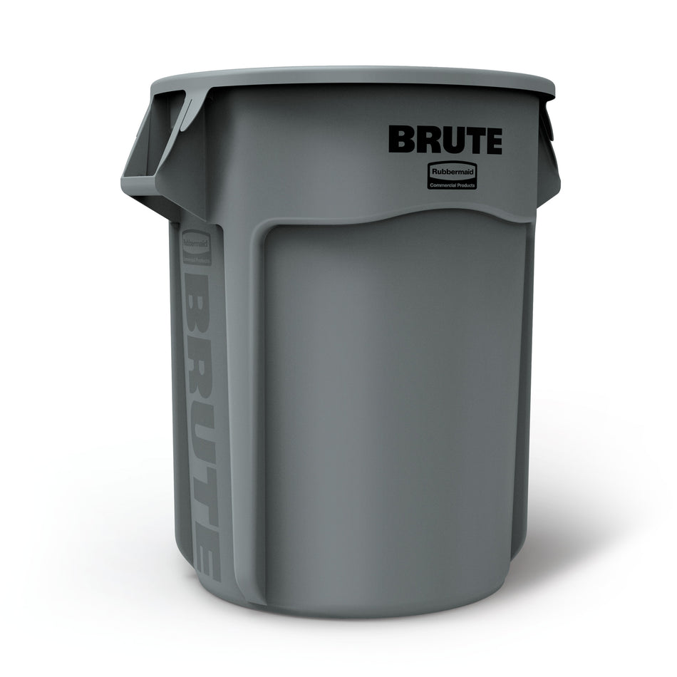 Rubbermaid Brute 55 Gallon Gray Garbage Can- FG265500GRAY