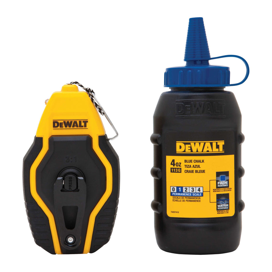 Dewalt Compact Chalk Reel With Blue Chalk - DWHT47257L