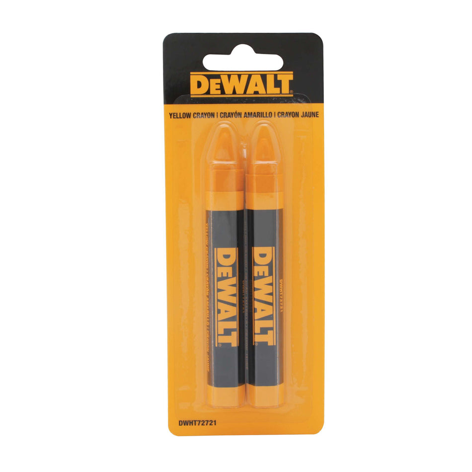 Dewalt Yellow Lumber Crayon - DWHT72721