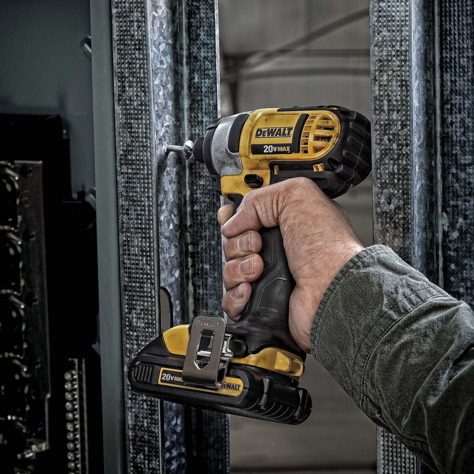 Dewalt 20V MAX Lithium Ion 1/4 in. Impact Driver Kit (1.5Ah) - DCF885C2