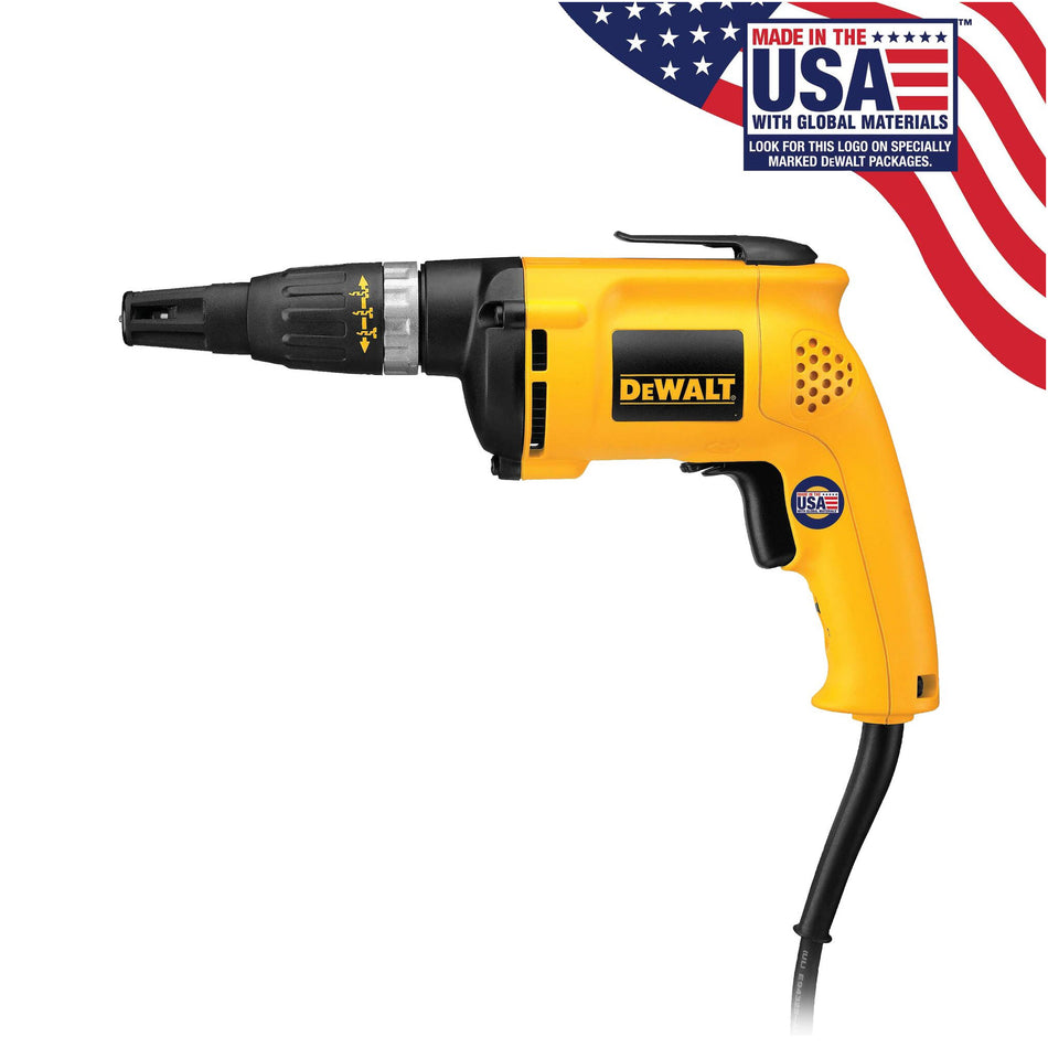 Dewalt Lightweight VSR Drywall Screwgun (4,000 rpm) - DW252