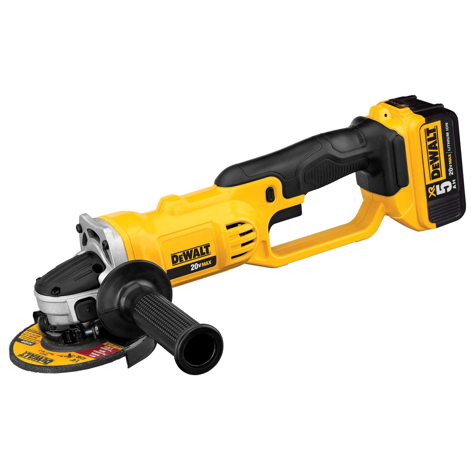 Dewalt 20V MAX Lithium Ion Angle Grinder Tool Kit - DCG412P2